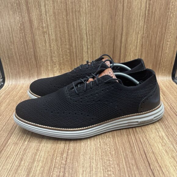 COLE HAAN‎ ORIGINAL GRAND STITCHLITE MENS BLACK OXFORD SIZE 13 M main image 7